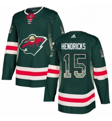 Mens Adidas Minnesota Wild 15 Matt Hendricks Authentic Green Drift Fashion NHL Jersey Mens Adidas Minnesota Wild 15 Matt Hendricks Authentic Green Drift Fashion NHL Jersey