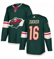 Mens Adidas Minnesota Wild 16 Jason Zucker Authentic Green Home NHL Jersey Mens Adidas Minnesota Wild 16 Jason Zucker Authentic Green Home NHL Jersey