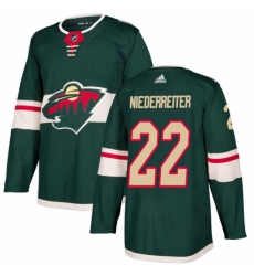 Mens Adidas Minnesota Wild 22 Nino Niederreiter Authentic Green Home NHL Jersey Mens Adidas Minnesota Wild 22 Nino Niederreiter Authentic Green Home NHL Jersey
