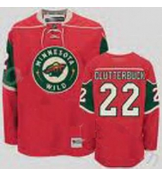 Minnesota Wild 22# CLTTERBUCK RED Minnesota Wild 22# CLTTERBUCK RED