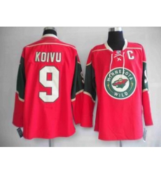 Minnesota Wild 9# KOIVU red Minnesota Wild 9# KOIVU red