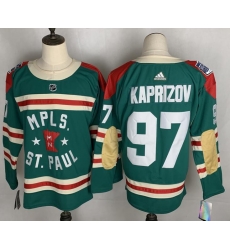 Wild 97 Kirill Kaprizov Green 2022 Winter Classic Adidas Jersey Wild 97 Kirill Kaprizov Green 2022 Winter Classic Adidas Jersey