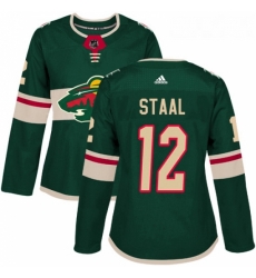 Womens Adidas Minnesota Wild 12 Eric Staal Premier Green Home NHL Jersey Womens Adidas Minnesota Wild 12 Eric Staal Premier Green Home NHL Jersey