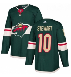 Youth Adidas Minnesota Wild 10 Chris Stewart Authentic Green Home NHL Jersey Youth Adidas Minnesota Wild 10 Chris Stewart Authentic Green Home NHL Jersey