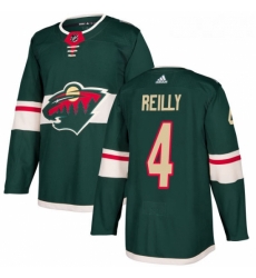 Youth Adidas Minnesota Wild 4 Mike Reilly Authentic Green Home NHL Jersey Youth Adidas Minnesota Wild 4 Mike Reilly Authentic Green Home NHL Jersey