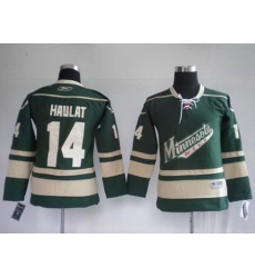 Youth Minnesota Wild 14# HAVLAT GREEN Youth Minnesota Wild 14# HAVLAT GREEN