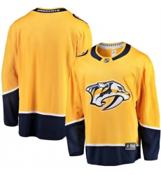 Men Nashville Predators Blank Gold Breakaway Home Stitched Jersey Men Nashville Predators Blank Gold Breakaway Home Stitched Jersey