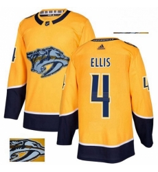 Mens Adidas Nashville Predators 4 Ryan Ellis Authentic Gold Fashion Gold NHL Jersey Mens Adidas Nashville Predators 4 Ryan Ellis Authentic Gold Fashion Gold NHL Jersey