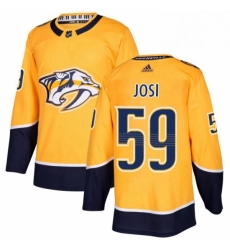 Mens Adidas Nashville Predators 59 Roman Josi Premier Gold Home NHL Jersey Mens Adidas Nashville Predators 59 Roman Josi Premier Gold Home NHL Jersey
