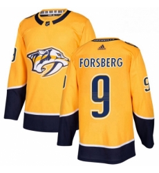 Mens Adidas Nashville Predators 9 Filip Forsberg Authentic Gold Home NHL Jersey Mens Adidas Nashville Predators 9 Filip Forsberg Authentic Gold Home NHL Jersey