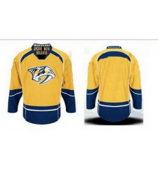 Nashville Predators Authentic Jerseys #00 BLANK YELLOW Jersey Nashville Predators Authentic Jerseys #00 BLANK YELLOW Jersey