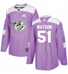 Youth Adidas Nashville Predators 51 Austin Watson Authentic Purple Fights Cancer Practice NHL Jersey Youth Adidas Nashville Predators 51 Austin Watson Authentic Purple Fights Cancer Practice NHL Jersey