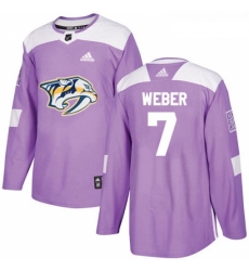 Youth Adidas Nashville Predators 7 Yannick Weber Authentic Purple Fights Cancer Practice NHL Jersey Youth Adidas Nashville Predators 7 Yannick Weber Authentic Purple Fights Cancer Practice NHL Jersey
