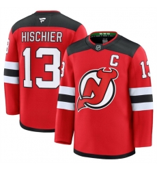 Men New Jersey Devils 13 Nico Hischier Red 2024 25 Home Stitched Hockey Jersey Men New Jersey Devils 13 Nico Hischier Red 2024 25 Home Stitched Hockey Jersey