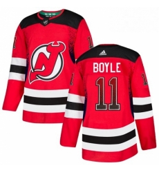 Mens Adidas New Jersey Devils 11 Brian Boyle Authentic Red Drift Fashion NHL Jersey Mens Adidas New Jersey Devils 11 Brian Boyle Authentic Red Drift Fashion NHL Jersey