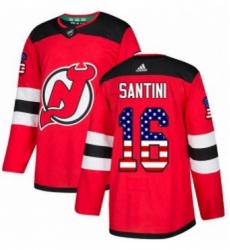 Mens Adidas New Jersey Devils 16 Steve Santini Authentic Red USA Flag Fashion NHL Jersey Mens Adidas New Jersey Devils 16 Steve Santini Authentic Red USA Flag Fashion NHL Jersey