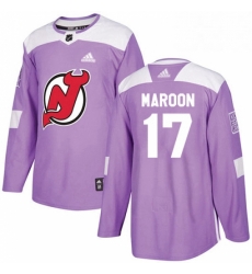 Mens Adidas New Jersey Devils 17 Patrick Maroon Authentic Purple Fights Cancer Practice NHL Jersey Mens Adidas New Jersey Devils 17 Patrick Maroon Authentic Purple Fights Cancer Practice NHL Jersey