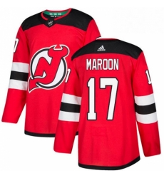 Mens Adidas New Jersey Devils 17 Patrick Maroon Authentic Red Home NHL Jersey Mens Adidas New Jersey Devils 17 Patrick Maroon Authentic Red Home NHL Jersey
