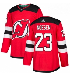 Mens Adidas New Jersey Devils 23 Stefan Noesen Authentic Red Home NHL Jersey Mens Adidas New Jersey Devils 23 Stefan Noesen Authentic Red Home NHL Jersey