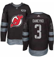 Mens Adidas New Jersey Devils 3 Ken Daneyko Authentic Black 1917 2017 100th Anniversary NHL Jersey Mens Adidas New Jersey Devils 3 Ken Daneyko Authentic Black 1917 2017 100th Anniversary NHL Jersey