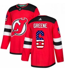 Mens Adidas New Jersey Devils 6 Andy Greene Authentic Red USA Flag Fashion NHL Jersey Mens Adidas New Jersey Devils 6 Andy Greene Authentic Red USA Flag Fashion NHL Jersey
