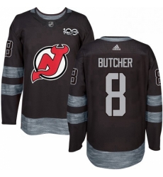 Mens Adidas New Jersey Devils 8 Will Butcher Authentic Black 1917 2017 100th Anniversary NHL Jersey Mens Adidas New Jersey Devils 8 Will Butcher Authentic Black 1917 2017 100th Anniversary NHL Jersey