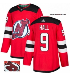 Mens Adidas New Jersey Devils 9 Taylor Hall Authentic Red Fashion Gold NHL Jersey Mens Adidas New Jersey Devils 9 Taylor Hall Authentic Red Fashion Gold NHL Jersey