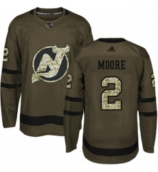 Youth Adidas New Jersey Devils 2 John Moore Authentic Green Salute to Service NHL Jersey Youth Adidas New Jersey Devils 2 John Moore Authentic Green Salute to Service NHL Jersey
