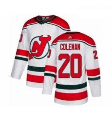 Youth Adidas New Jersey Devils 20 Blake Coleman Authentic White Alternate NHL Jersey Youth Adidas New Jersey Devils 20 Blake Coleman Authentic White Alternate NHL Jersey