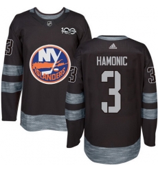 Islanders #3 Travis Hamonic Black 1917 2017 100th Anniversary Stitched NHL Jersey Islanders #3 Travis Hamonic Black 1917 2017 100th Anniversary Stitched NHL Jersey