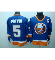 Islanders #5 Denis Potvin Stitched Baby Blue CCM Throwback NHL Jersey Islanders #5 Denis Potvin Stitched Baby Blue CCM Throwback NHL Jersey