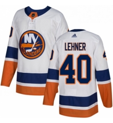 Mens Adidas New York Islanders 40 Robin Lehner Authentic White Away NHL Jersey Mens Adidas New York Islanders 40 Robin Lehner Authentic White Away NHL Jersey