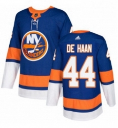 Mens Adidas New York Islanders 44 Calvin de Haan Authentic Royal Blue Home NHL Jersey Mens Adidas New York Islanders 44 Calvin de Haan Authentic Royal Blue Home NHL Jersey