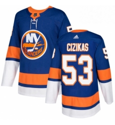 Mens Adidas New York Islanders 53 Casey Cizikas Premier Royal Blue Home NHL Jersey Mens Adidas New York Islanders 53 Casey Cizikas Premier Royal Blue Home NHL Jersey