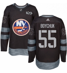 Mens Adidas New York Islanders 55 Johnny Boychuk Premier Black 1917 2017 100th Anniversary NHL Jersey Mens Adidas New York Islanders 55 Johnny Boychuk Premier Black 1917 2017 100th Anniversary NHL Jersey