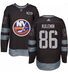 Mens Adidas New York Islanders 86 Nikolay Kulemin Premier Black 1917 2017 100th Anniversary NHL Jersey Mens Adidas New York Islanders 86 Nikolay Kulemin Premier Black 1917 2017 100th Anniversary NHL Jersey