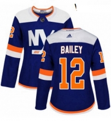Womens Adidas New York Islanders 12 Josh Bailey Premier Blue Alternate NHL Jersey Womens Adidas New York Islanders 12 Josh Bailey Premier Blue Alternate NHL Jersey