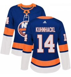 Womens Adidas New York Islanders 14 Tom Kuhnhackl Premier Royal Blue Home NHL Jersey Womens Adidas New York Islanders 14 Tom Kuhnhackl Premier Royal Blue Home NHL Jersey
