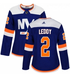 Womens Adidas New York Islanders 2 Nick Leddy Premier Blue Alternate NHL Jersey Womens Adidas New York Islanders 2 Nick Leddy Premier Blue Alternate NHL Jersey