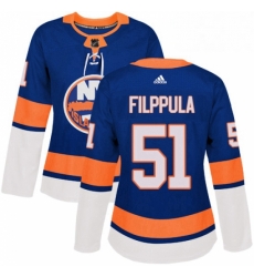 Womens Adidas New York Islanders 51 Valtteri Filppula Premier Royal Blue Home NHL Jersey Womens Adidas New York Islanders 51 Valtteri Filppula Premier Royal Blue Home NHL Jersey