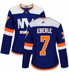 Womens Adidas New York Islanders 7 Jordan Eberle Premier Blue Alternate NHL Jersey Womens Adidas New York Islanders 7 Jordan Eberle Premier Blue Alternate NHL Jersey