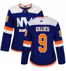 Womens Adidas New York Islanders 9 Clark Gillies Premier Blue Alternate NHL Jersey Womens Adidas New York Islanders 9 Clark Gillies Premier Blue Alternate NHL Jersey