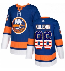 Youth Adidas New York Islanders 86 Nikolay Kulemin Authentic Royal Blue USA Flag Fashion NHL Jersey Youth Adidas New York Islanders 86 Nikolay Kulemin Authentic Royal Blue USA Flag Fashion NHL Jersey