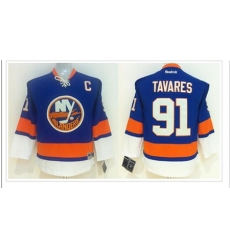 Youth NHL New York Islanders #91 John Tavares Light Blue Jersey Youth NHL New York Islanders #91 John Tavares Light Blue Jersey