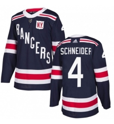 Braden Schneider New York Rangers Men's Adidas Authentic Navy Blue 2018 Winter Classic Home Jersey Braden Schneider New York Rangers Men's Adidas Authentic Navy Blue 2018 Winter Classic Home Jersey