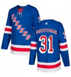 Men Adidas New York Rangers 31 Igor Shesterkin Royal Blue Home NHL Jersey Men Adidas New York Rangers 31 Igor Shesterkin Royal Blue Home NHL Jersey