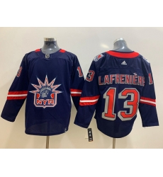 Men New York Rangers 13 Alexis Lafreniere Navy 2020 21 Reverse Retro Adidas Jersey Men New York Rangers 13 Alexis Lafreniere Navy 2020 21 Reverse Retro Adidas Jersey