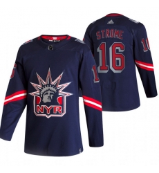 Men New York Rangers 16 Ryan Strome Navy Adidas 2020 21 Reverse Retro Alternate NHL Jersey Men New York Rangers 16 Ryan Strome Navy Adidas 2020 21 Reverse Retro Alternate NHL Jersey
