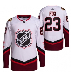Men New York Rangers 23 Adam Fox 2022 2022 All Star White Stitched Jersey Men New York Rangers 23 Adam Fox 2022 2022 All Star White Stitched Jersey
