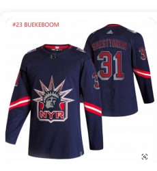 Men New York Rangers #23 Jeff Beukeboom Navy 2020 2021 Reverse Edition Stitched Jersey Men New York Rangers #23 Jeff Beukeboom Navy 2020 2021 Reverse Edition Stitched Jersey